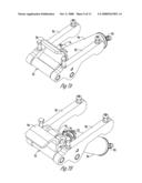 REFUSE TIPPER LATCHING DEVICE AND METHOD diagram and image