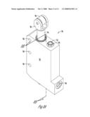 REFUSE TIPPER LATCHING DEVICE AND METHOD diagram and image