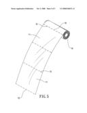 Adhesive tape roll diagram and image