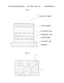 PIEZOELECTRIC ELEMENT AND FILM FORMATION METHOD FOR CRYSTALLINE CERAMIC diagram and image