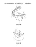 Clinician review of an orthodontic treatment plan and appliance diagram and image