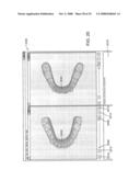 Clinician review of an orthodontic treatment plan and appliance diagram and image