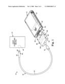 Dongle for accessing data storage cartridges diagram and image