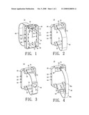 Watch-like cell phone diagram and image