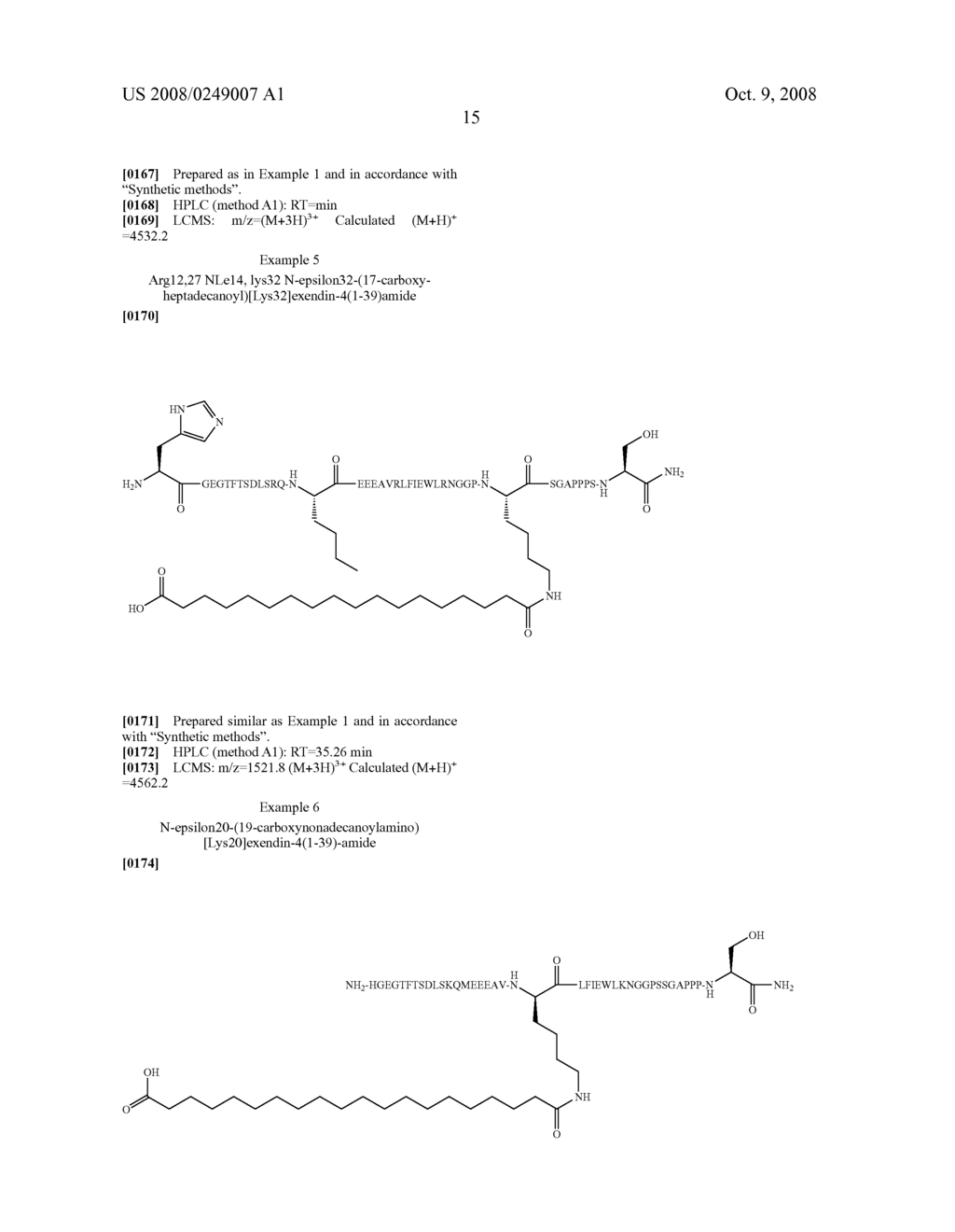 Protracted Exendin-4 Compounds - diagram, schematic, and image 16