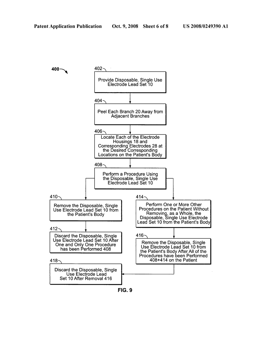 Electrode lead set for measuring physiologic information - diagram, schematic, and image 07