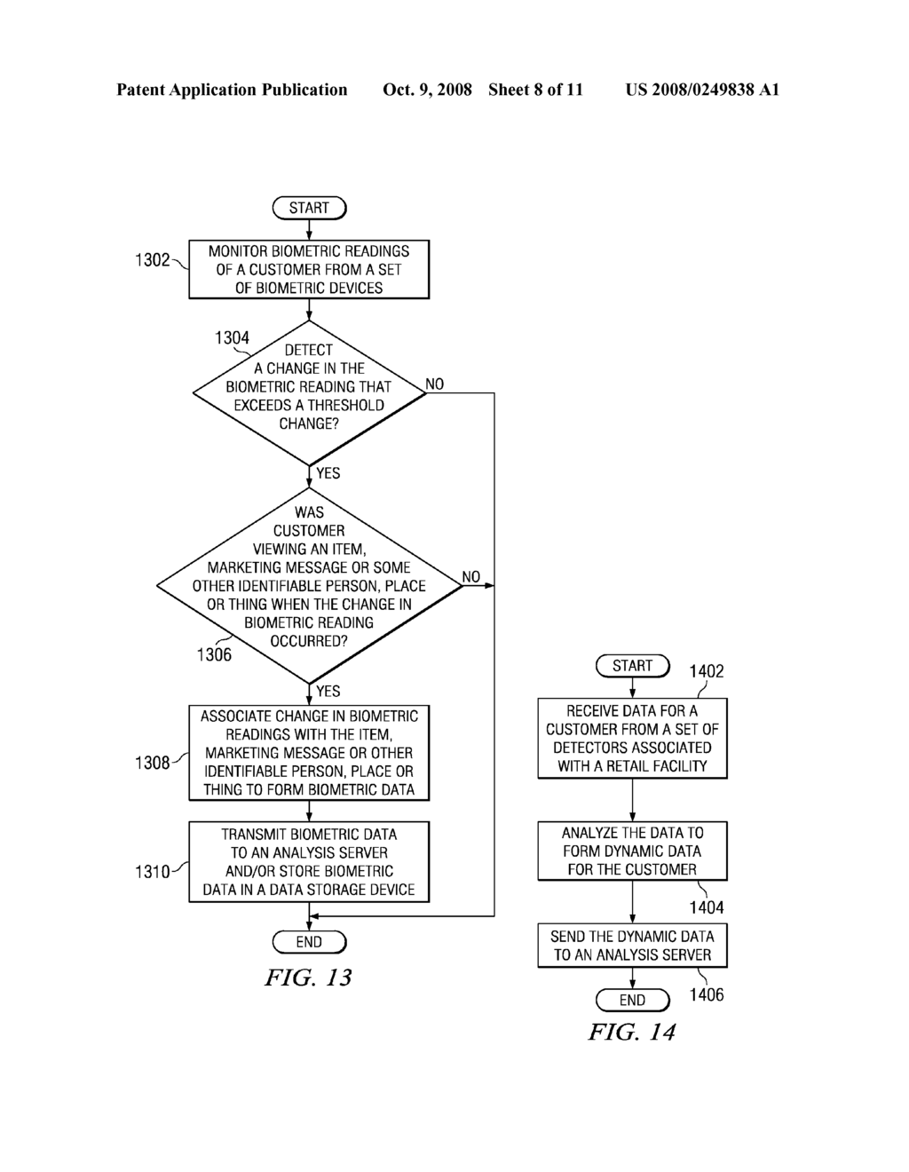 METHOD AND APPARATUS FOR PREFERRED CUSTOMER MARKETING DELIVERY BASED ON BIOMETRIC DATA FOR A CUSTOMER - diagram, schematic, and image 09