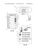 APPARATUS AND METHOD FOR ADDING CONTACT INFORMATION INTO A CONTACT LIST diagram and image