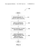 VISUAL COMMAND HISTORY diagram and image