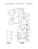 Media exchange for handheld wireless receivers and other media user devices diagram and image