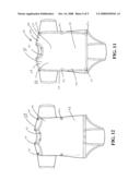 Intergrated, coordinated protective article and garment for continuous use diagram and image