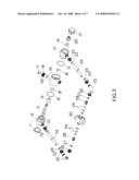 Showerhead assembly with water flow diverter diagram and image