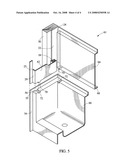 Multi-piece shower wall system and method of installation diagram and image