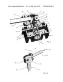 Motorised Pool-Cleaning Device Comprising Cantilevered Motor Movement Transmission Means diagram and image