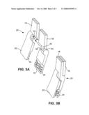 Cleaning tool handle for use with a disposable toilet brush diagram and image