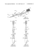 ILLUMINATED FLASHING TOOTHBRUSH AND METHOD OF USE diagram and image