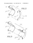 DOUBLE FLANGED BUSHINGS AND INSTALLATION METHODS diagram and image