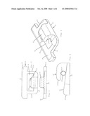 LOCKING CLIP FOR A BILLBOARD SIGN TENSIONING SYSTEM diagram and image