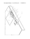 LOCKING CLIP FOR A BILLBOARD SIGN TENSIONING SYSTEM diagram and image