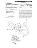 FASTENER FOR FASTENING TOGETHER TWO LACE SEGMENTS diagram and image