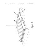 ACOUSTICAL AND ENERGY ABSORBENT FLOORING UNDERLAYMENT diagram and image