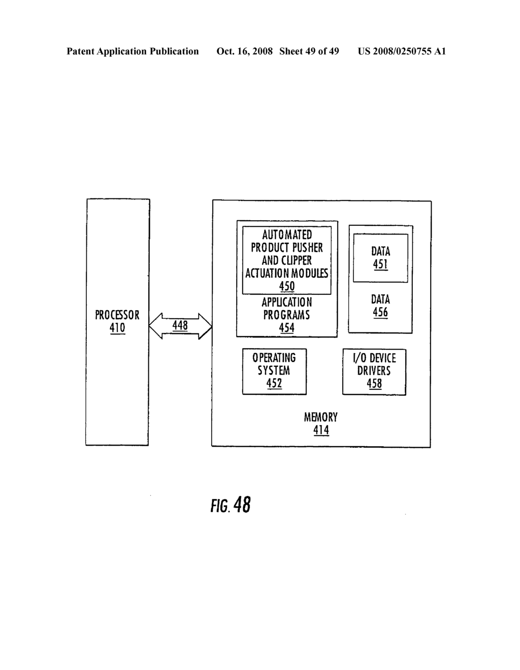 AUTOMATED PUSHER MECHANISMS THAT COOPERATE WITH CLIPPERS - diagram, schematic, and image 50