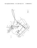 MULCH PLATE APPARATUS WITH ADJUSTABLE HANDLE MECHANISM diagram and image