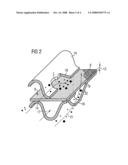 Particulate Trap with Coated Fiber Layer and Exhaust System Having the Particulate Trap diagram and image