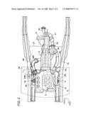 EXHAUST DEVICE OF V-TYPE ENGINE FOR VEHICLE diagram and image