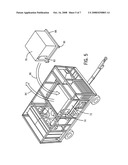 MODULAR AIRCRAFT GROUND SUPPORT CART diagram and image