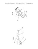 Security padlock having a secondary locking system diagram and image