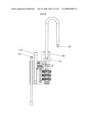 Security padlock having a secondary locking system diagram and image