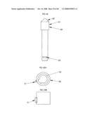 Security padlock having a secondary locking system diagram and image