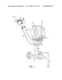 Pneumatically self-regulating valve diagram and image