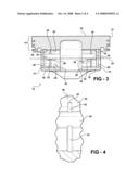 PISTON WITH PIN BORE LUBRICATION FEATURES diagram and image