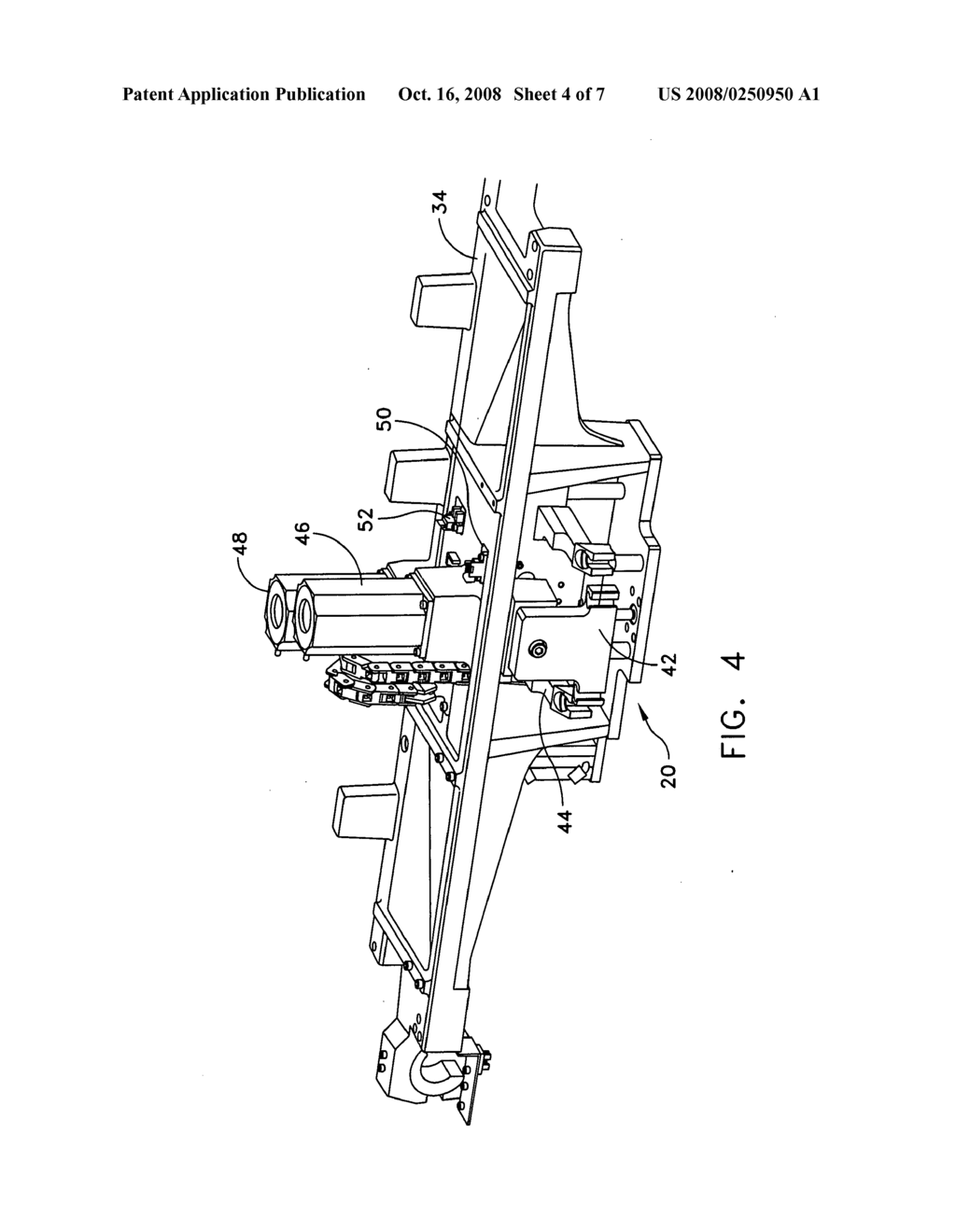 Method and apparatus for calibrating print head pressure and applying an accurate print pressure during production - diagram, schematic, and image 05