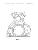 OIL FEED SYSTEM FOR A HYDRAULICALLY ACTUATED CAM PHASER diagram and image