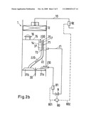 Reflux divider for a column having portions for the transfer of material arranged in parallel diagram and image