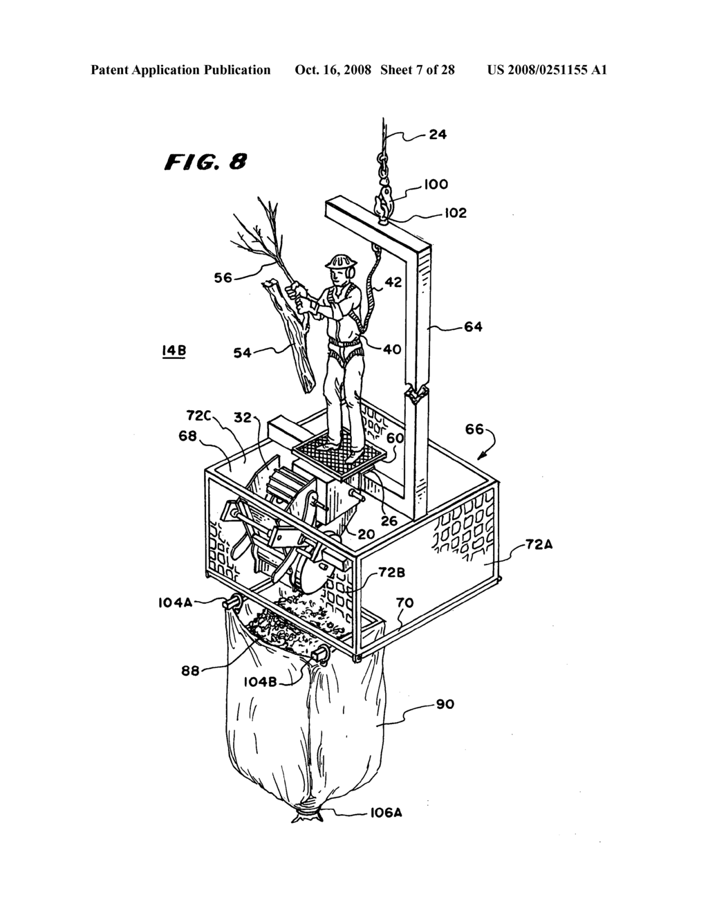 Tree and stump trimming and removal system - diagram, schematic, and image 08