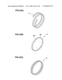 Assembly of pneumatic tire and rim, and a noise damper used therein diagram and image