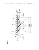 Assembly of pneumatic tire and rim, and a noise damper used therein diagram and image