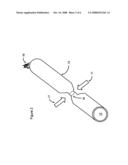 Deformed pipe method of extinguishing oil fires diagram and image