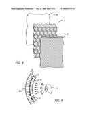 Acoustic septum cap honeycomb diagram and image