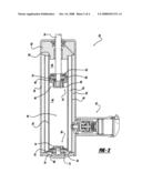 Shock absorber having a continuously variable valve with base line valving diagram and image