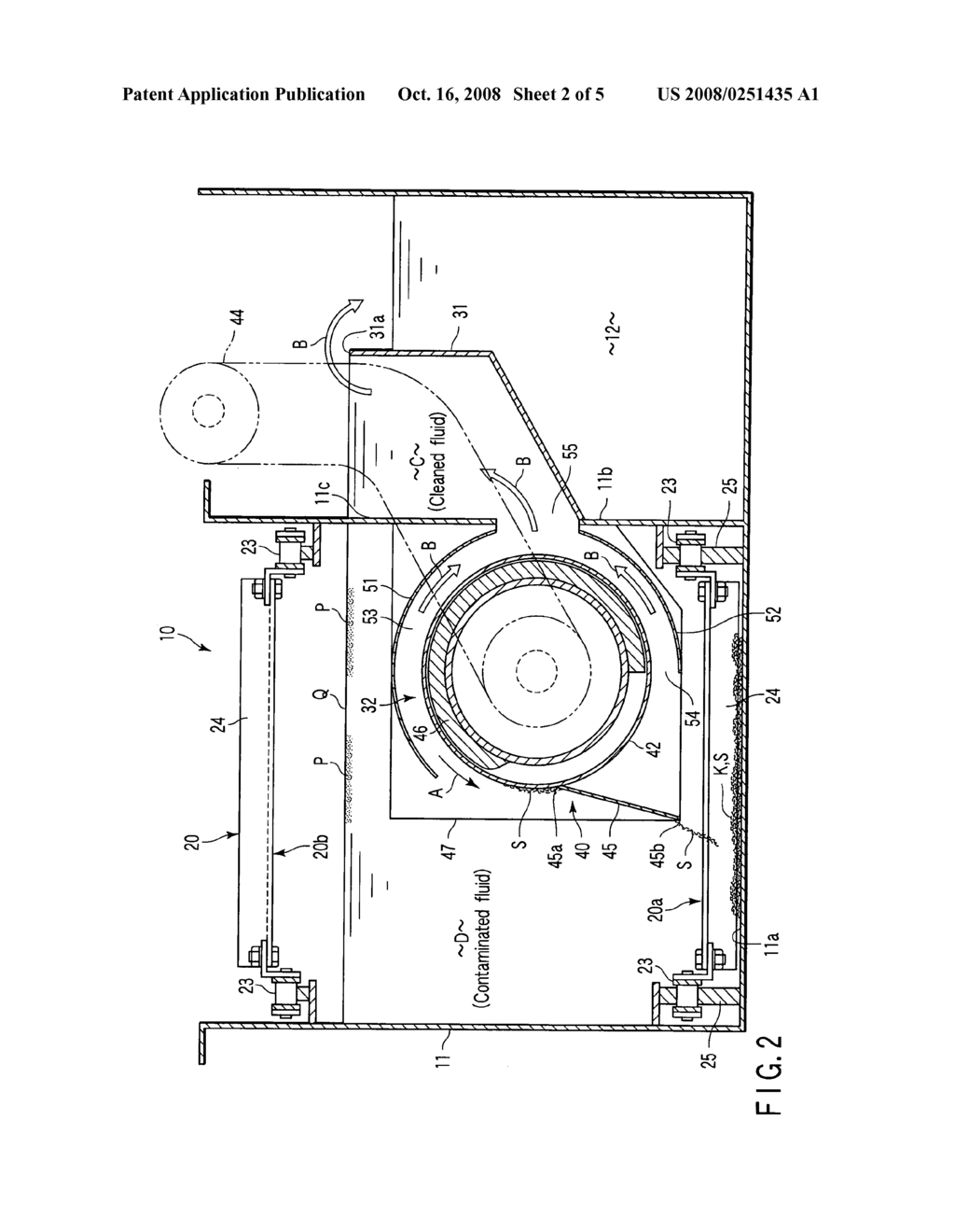 Contaminated fluid recovery apparatus - diagram, schematic, and image 03