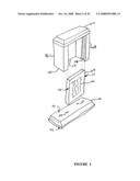 Urn with interchangeable decorative panel, matted graphics, and method for making same diagram and image