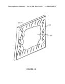 Urn with interchangeable decorative panel, matted graphics, and method for making same diagram and image