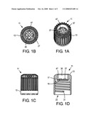 Pierceable cap diagram and image