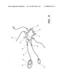 Lanyard device for children diagram and image