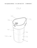 DIFFUSION DEVICE WITH REPLACEABLE CARTRIDGE diagram and image